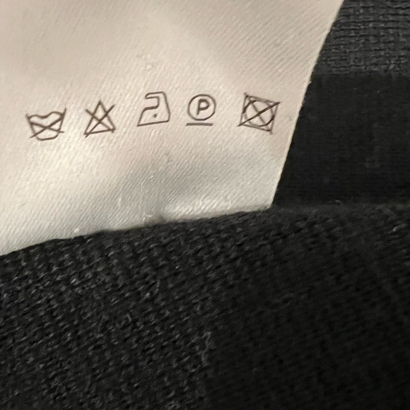 Akris Punto Wool Rib Knit Mock Neck Midi Dress Black Size 8 - Picture 12 of 12